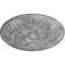 Ekena Millwork Baile Ceiling Medallion (Fits Canopies up to 6"), 31 1/4"OD x 2 1/4"P, Ultra Pure White Crackle CM31BAUWC - alternate 3